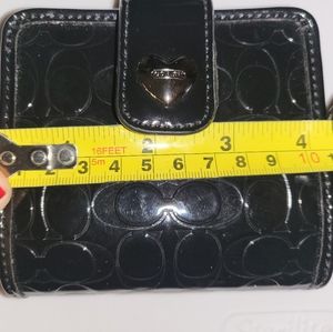 Coach leather wallet